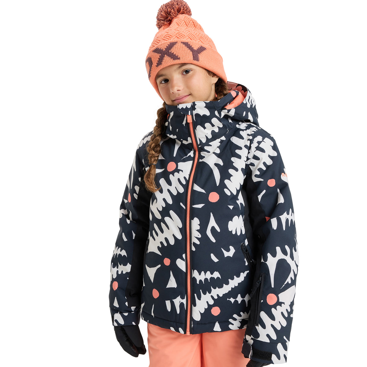 OUTLET FAMILY SALE】ROXY キッズ FREE JET GIRL JK スノージャケット