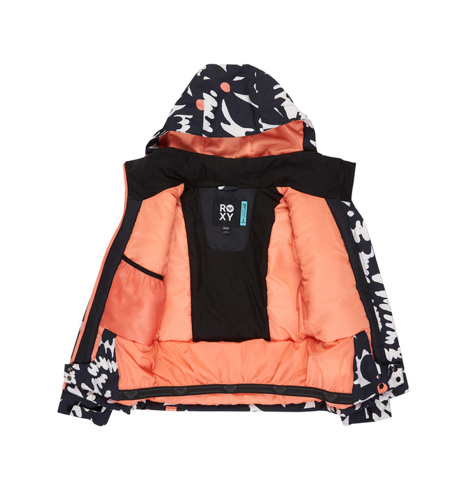 ROXY キッズ FREE JET GIRL JK スノージャケット 【25-26SNOWモデル】 KVJ2 / 150