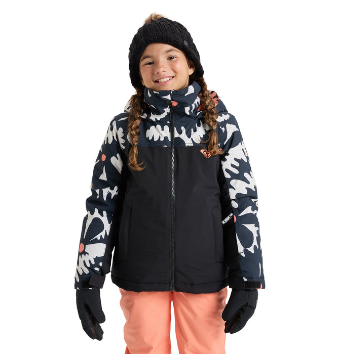 ROXY キッズ GALAXY GIRL JK スノージャケット 【25-26SNOWモデル】 KVJ2 / 150
