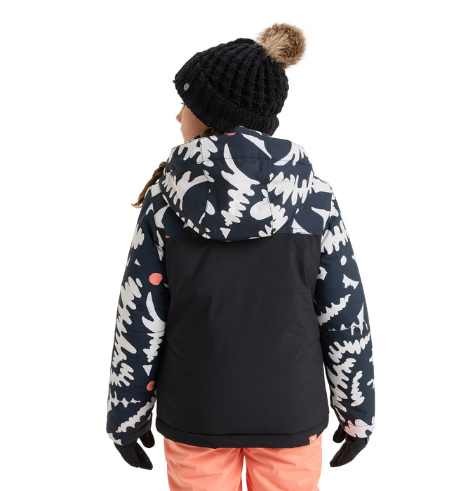 ROXY キッズ GALAXY GIRL JK スノージャケット 【25-26SNOWモデル】 KVJ2 / 150