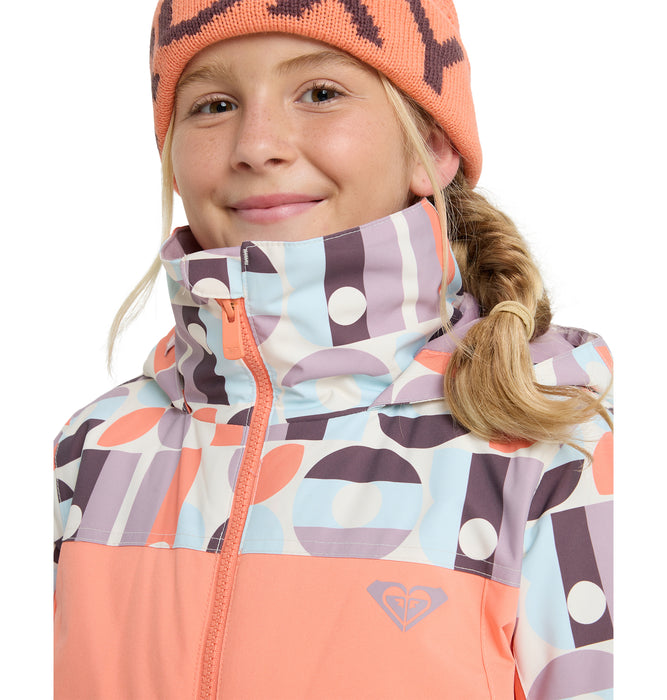ROXY キッズ GALAXY GIRL JK スノージャケット 【25-26SNOWモデル】 WCF1 / 150