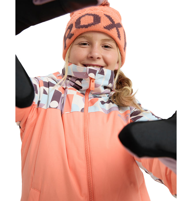 ROXY キッズ GALAXY GIRL JK スノージャケット ゴーグルポケット