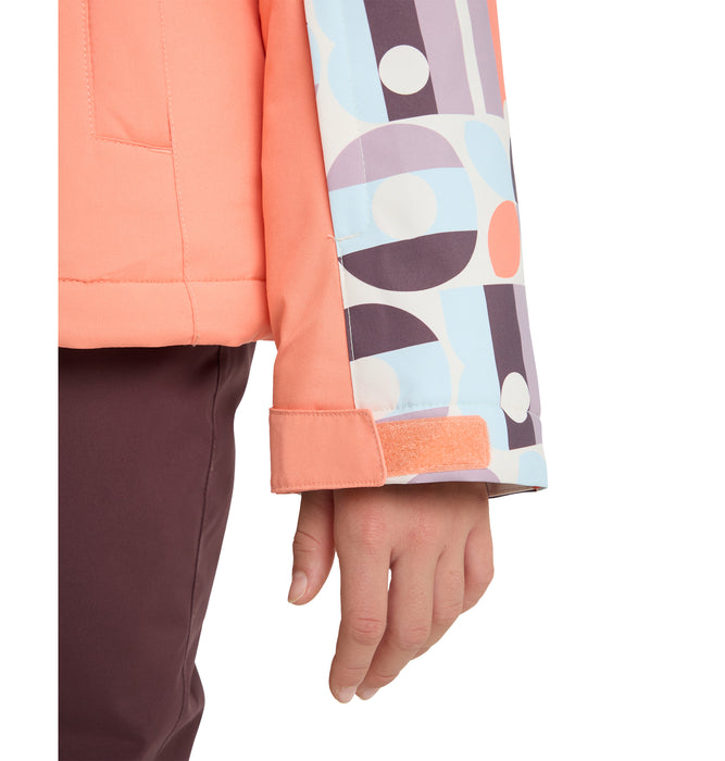 ROXY キッズ GALAXY GIRL JK スノージャケット ゴーグルポケット