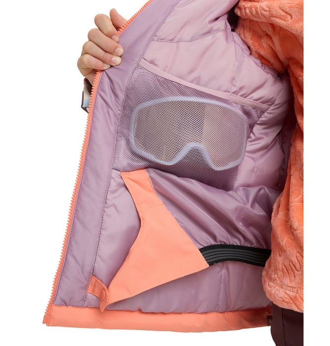 カオ　ROXY フルスーツ 130サイズ オレンジ　ピンク ROXY（ロキシー） ウエットスーツ レディース 2/2 RISE BZ FULL