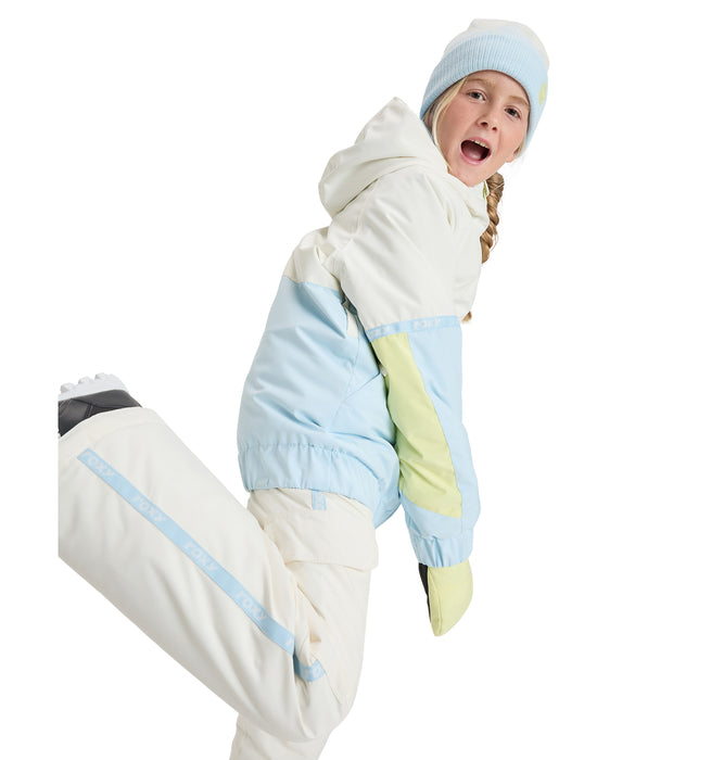 ROXY キッズ HEKLA ICE GIRL JK スノージャケット 【25-26SNOWモデル】 WCF0 / 150