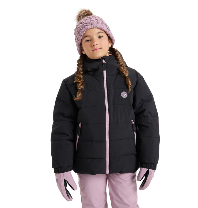ROXY キッズ SNOWYHILL PUFFY GIRL JK スノージャケット