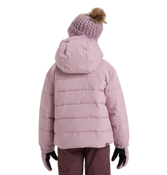 ROXY キッズ SNOWYHILL PUFFY GIRL JK スノージャケット