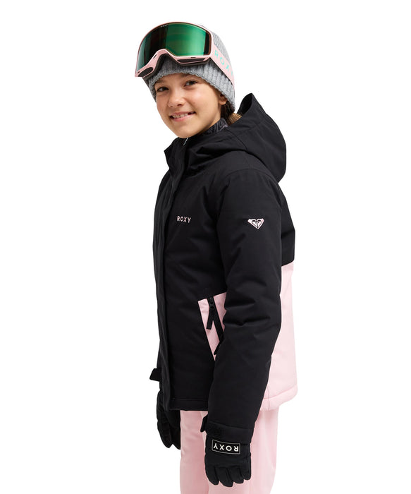 ROXY キッズ SNOWFLARE GIRL JK スノージャケット 【26-27SNOWモデル】 KVJ0 / 150