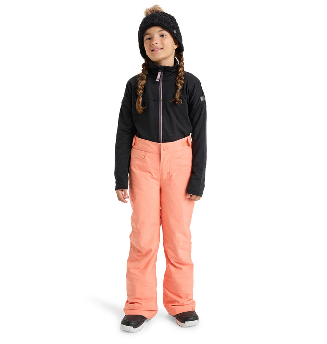 ROXY キッズ BACKYARD GIRL PT スノーパンツ 撥水・防水・透湿