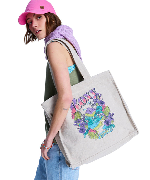 ROXY ウィメンズ DRINK THE WAVE TOTE トートバッグ 【2026年春夏モデル】 TEC0 / F