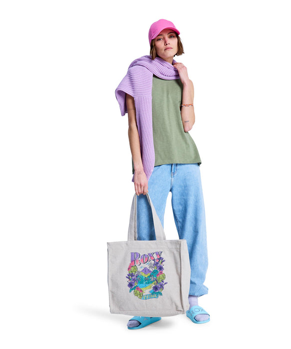 ROXY ウィメンズ DRINK THE WAVE TOTE トートバッグ 【2026年春夏モデル】 TEC0 / F