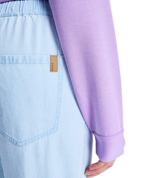 【OUTLET】Roxy SLOW SWELL REGULAR ウィメンズ デニムパンツ BFG0 / M