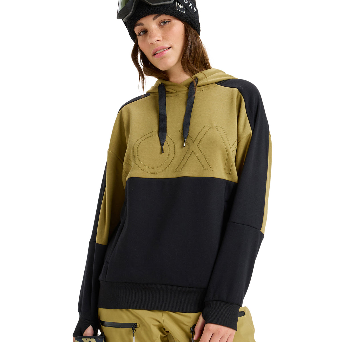 ゆき ROXY ウィメンズ LIBERTY HOODIE スノー ベースレイヤー ラグラン