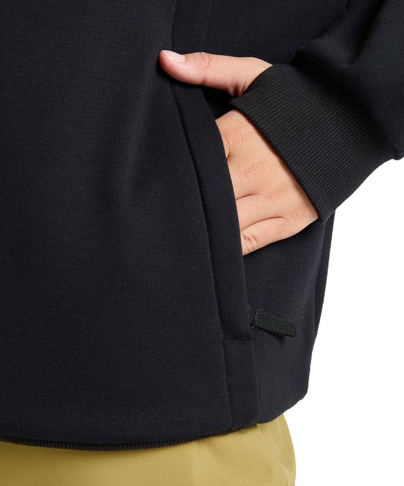 ROXY ウィメンズ LIBERTY HOODIE スノー ベースレイヤー ラグランスリーブトップス DWR撥水加工パーカ 【25-26SNOWモデル】 KVJ0 / S