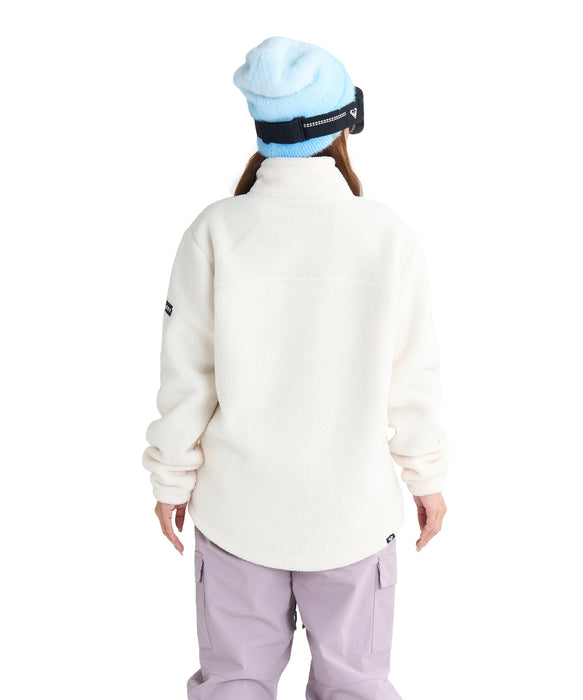 ROXY ウィメンズ ALABAMA FULL ZIP SOLID スノー ベースレイヤー フルジップトップス ハンドポケット付き 【25-26SNOWモデル】 WCF0 / S