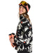 ROXY ウィメンズ ALABAMA FULL ZIP PRINTED スノー ベースレイヤー フルジップトップス 花柄 【25-26SNOWモデル】 KVJ2 / S