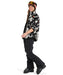 ROXY ウィメンズ ALABAMA FULL ZIP PRINTED スノー ベースレイヤー フルジップトップス 花柄 【25-26SNOWモデル】 KVJ2 / S