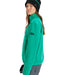 ROXY ウィメンズ MOONRISING FLEECE スノー ベースレイヤー ハーフジップトップス ハンドポケット・サムホール付き 【25-26SNOWモデル】 GNW0 / S