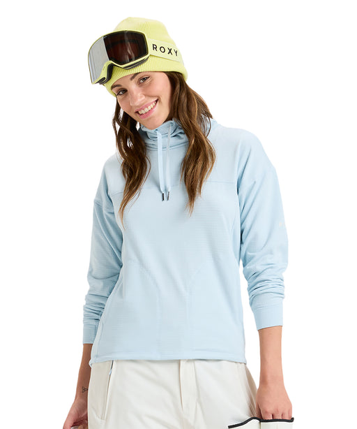 ROXY ウィメンズ VERTERE スノー ベースレイヤー ハーフジップトップス ワッフル素材 【25-26SNOWモデル】 BZM0 / S