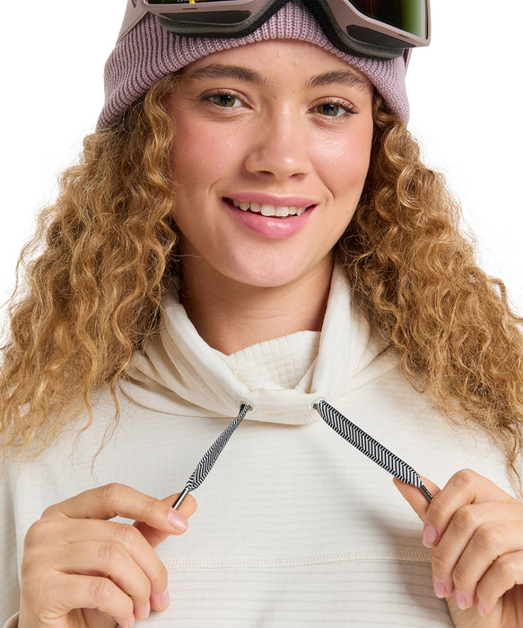 ROXY ウィメンズ VERTERE スノー ベースレイヤー ハーフジップトップス