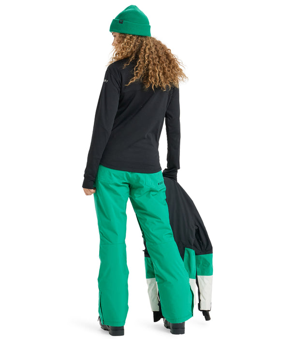ROXY ウィメンズ VERTERE FULL ZIP スノー ベースレイヤー 古十プレイヤートップス ハイカラー 【25-26SNOWモデル】 KVJ0 / S