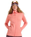 ROXY ウィメンズ VERTERE FULL ZIP スノー ベースレイヤー 古十プレイヤートップス ハイカラー 【25-26SNOWモデル】 NKN0 / S