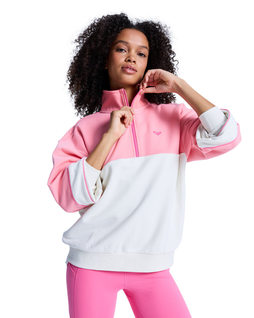 ROXY ウィメンズ FITNESS ESS ENERGY NEW HALF スウェットジャケット