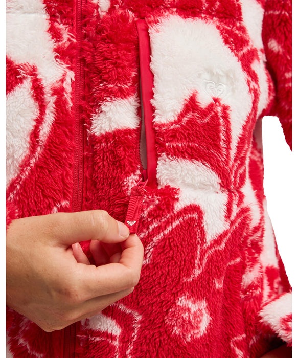 ROXY ウィメンズ ALABAMA FULL ZIP PRINTED スノーウェア 【26-27SNOWモデル】 MPT7 / L