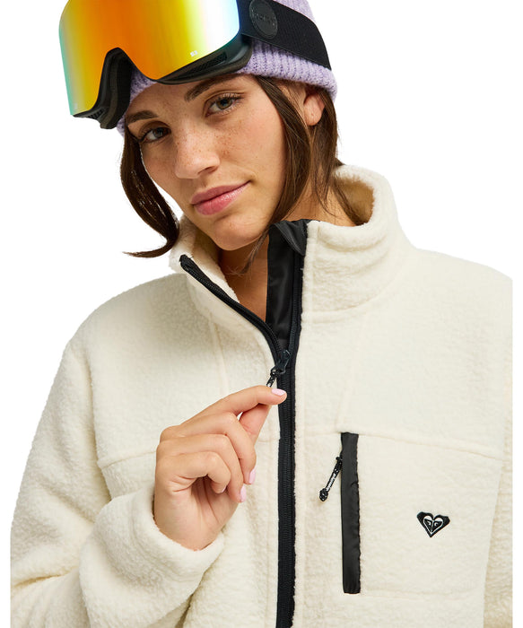 ROXY ウィメンズ ALABAMA FULL ZIP SOLID スノーウェア 【26-27SNOWモデル】 WCF0 / L
