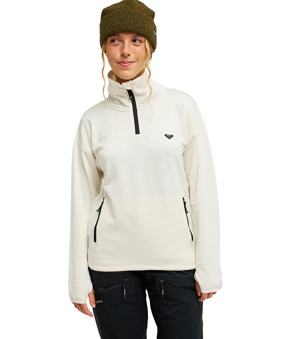 ROXY ウィメンズ SNOWSTRIDE HALF ZIP スノーウェア 【26-27SNOWモデル】 WCF0 / L