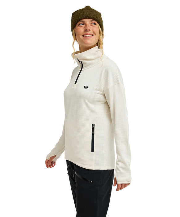 ROXY ウィメンズ SNOWSTRIDE HALF ZIP スノーウェア 【26-27SNOWモデル】 WCF0 / L