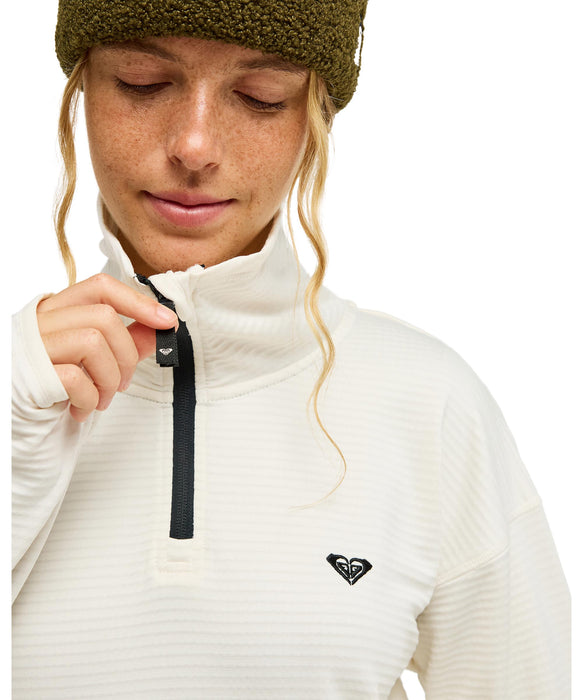 ROXY ウィメンズ SNOWSTRIDE HALF ZIP スノーウェア 【26-27SNOWモデル】 WCF0 / L