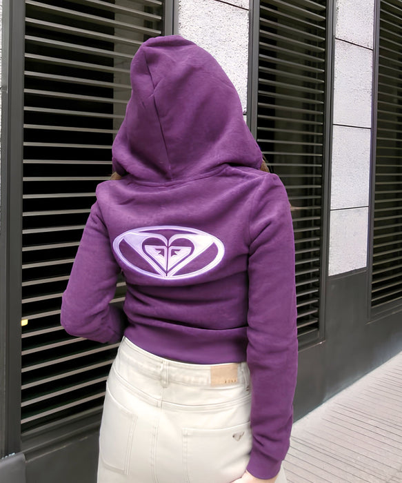 ROXY BEACHY KEEN FULL ZIP HOODIE オーバルロゴWジップフーディ スウェットパーカー 【2026年秋冬モデル】