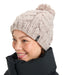 ROXY ウィメンズ WINTER BEANIE ケーブル編みビーニー ポンポン 【25-26SNOWモデル】 SJN0 / F