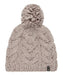 ROXY ウィメンズ WINTER BEANIE ケーブル編みビーニー ポンポン 【25-26SNOWモデル】 SJN0 / F
