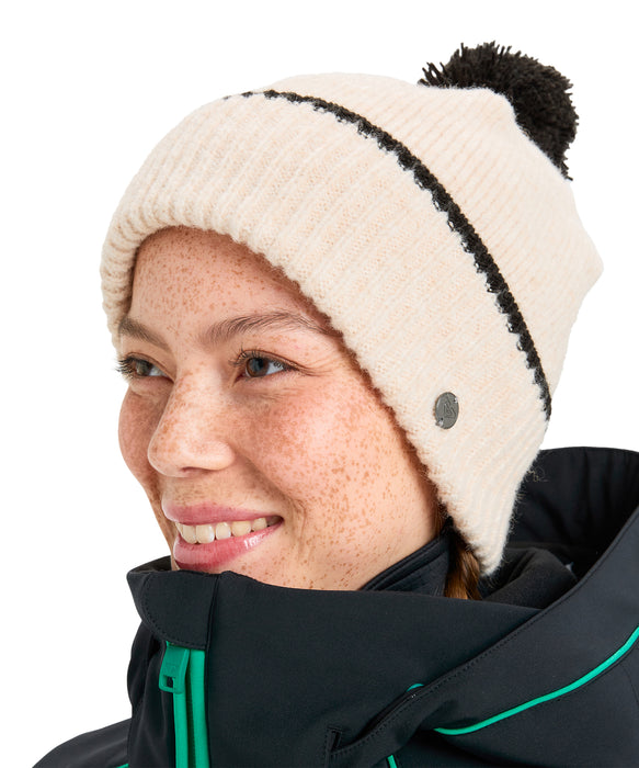 OUTLET】ROXY ウィメンズ PEAK CHIC BEANIE ビーニー ダブルレイヤー