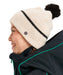 ROXY ウィメンズ PEAK CHIC BEANIE ビーニー ダブルレイヤー ウール混 【25-26SNOWモデル】 WCF0 / F