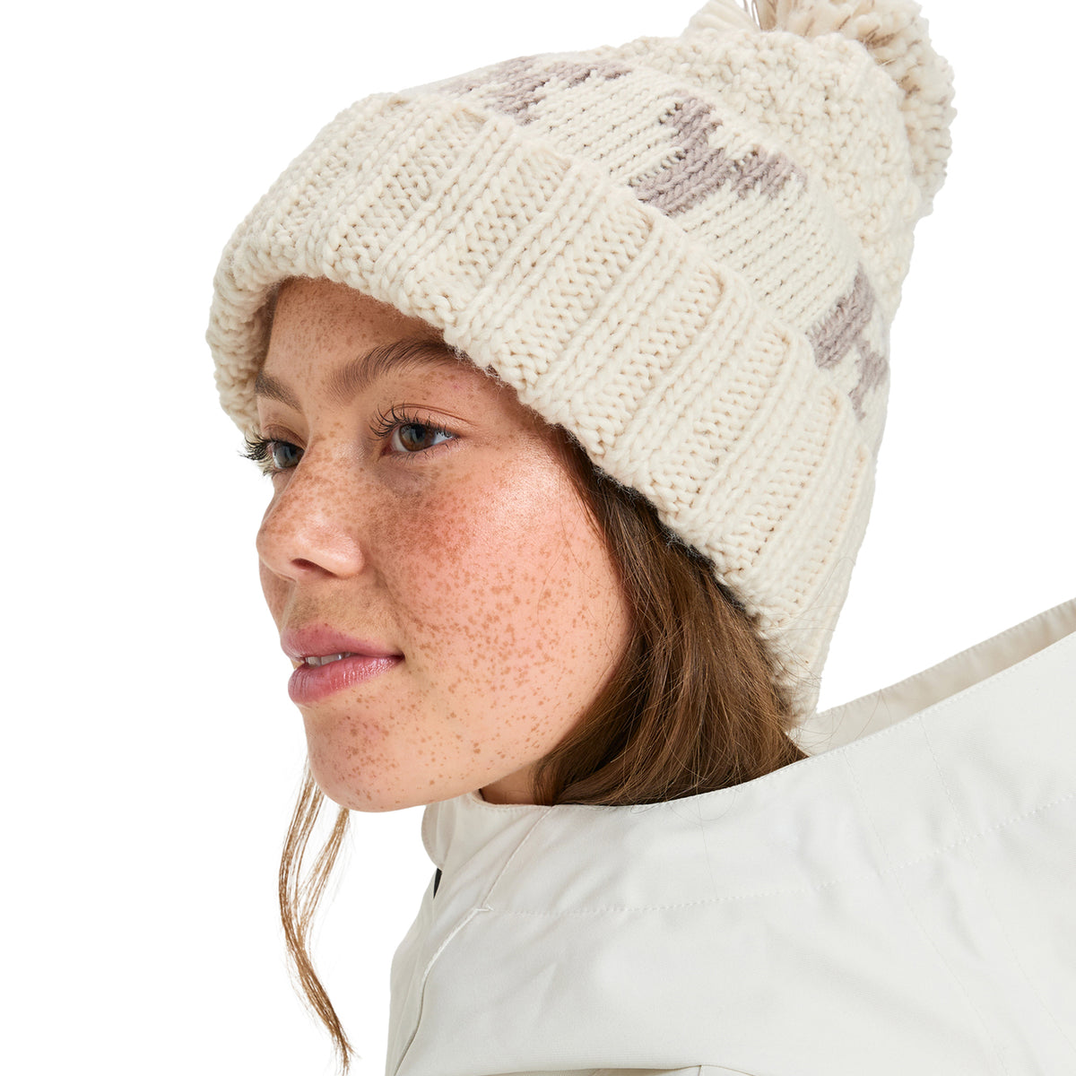 ROXY ウィメンズ TONIC BEANIE ビーニー ジャガードROXYロゴ 【25