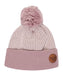 ROXY ウィメンズ ICEVALLEY BEANIE ビーニー 千鳥格子 ポンポン【25-26SNOWモデル】 PJQ0 / F
