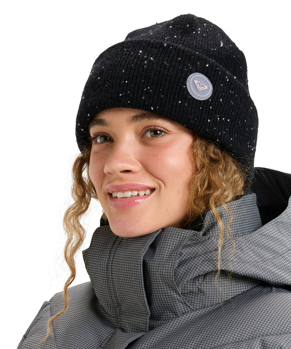 ROXY ウィメンズ FROZENLAKE BEANIE ビーニー ハイゲージ 保温 ウール