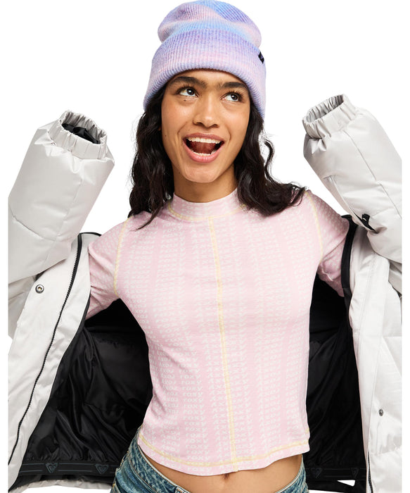 ROXY ウィメンズ ICE BLOSSOM BEANIE ビーニー 【26-27SNOWモデル】 PLJ0 / F