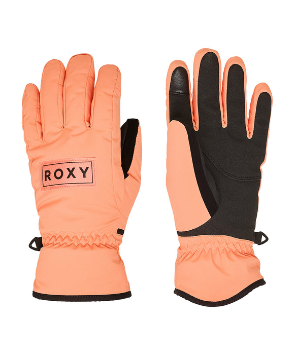 ROXY ウィメンズ FRESHFIELD GLOVES スノーグローブ 手袋 タッチパネル対応 アジャスター付き 【25-26SNOWモデル】 NKN0 / S