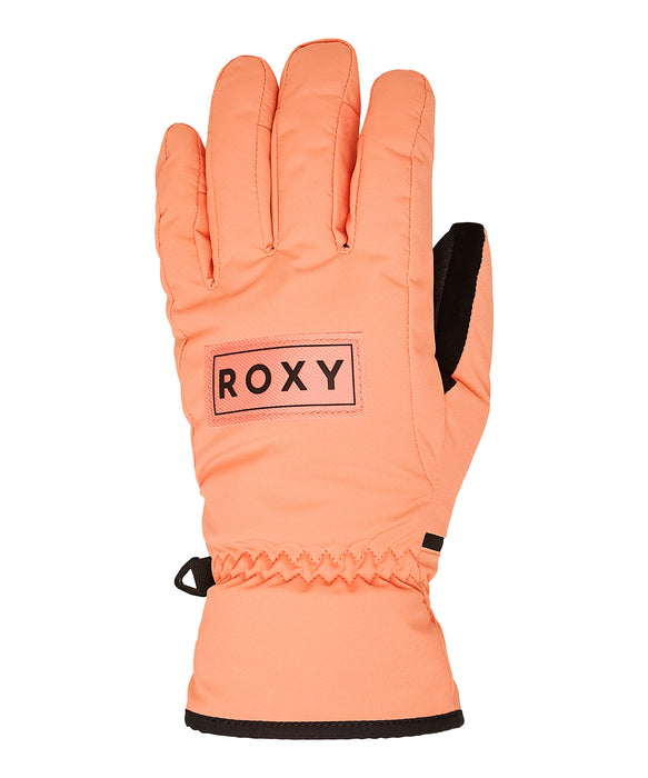 ROXY ウィメンズ FRESHFIELD GLOVES スノーグローブ 手袋 タッチパネル対応 アジャスター付き 【25-26SNOWモデル】 NKN0 / S