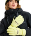 ROXY ウィメンズ FRESHFIELD GLOVES スノーグローブ 手袋 タッチパネル対応 アジャスター付き 【25-26SNOWモデル】 YFK0 / S