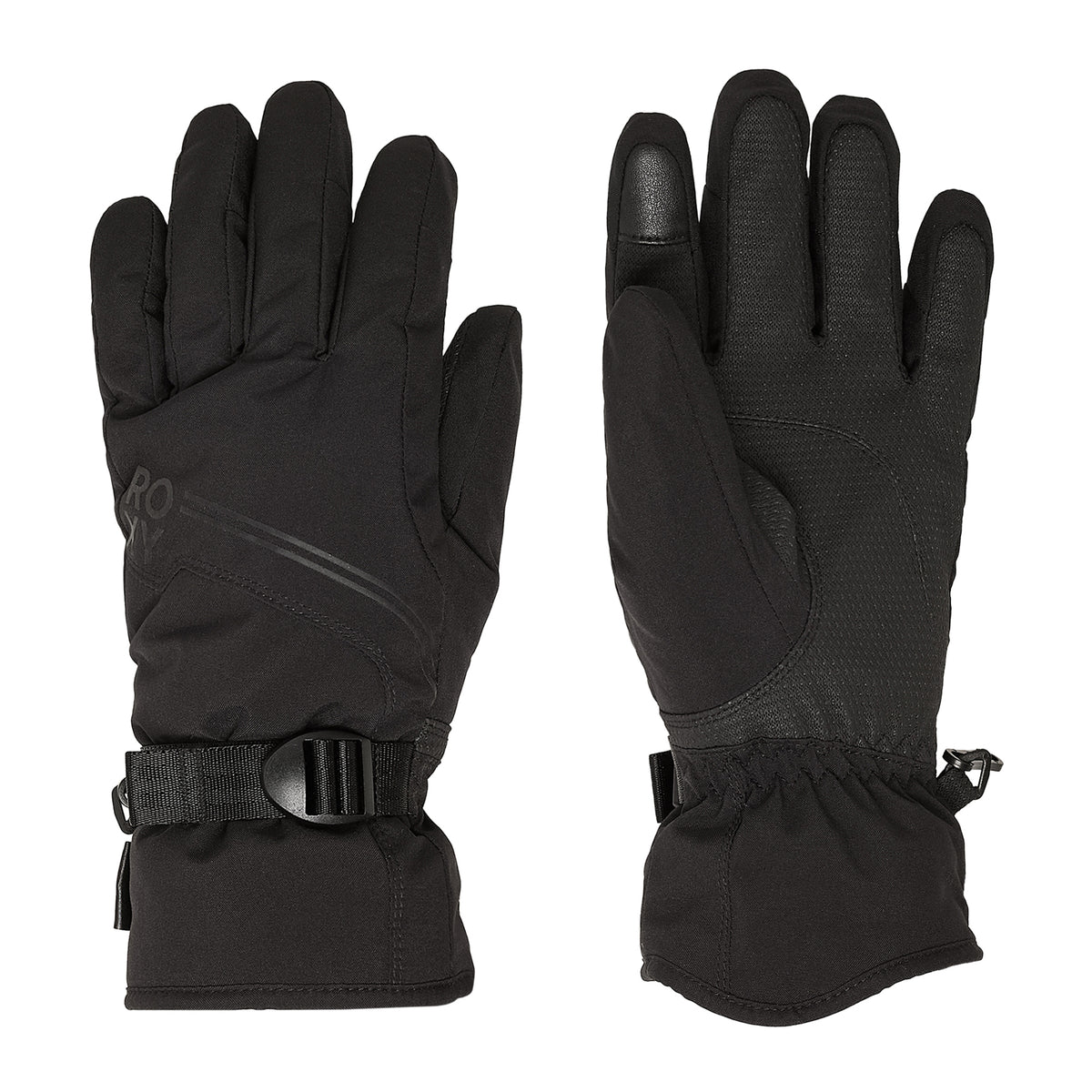 GORE-TEX グローブ ブラック　ROXY ゴーグル ROXY ウィメンズ GORE-TEX FIZZ GLOVES スノーグローブ 手袋