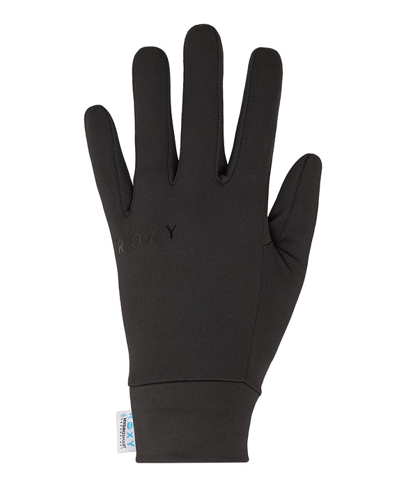 ROXY ウィメンズ HYDROSMART LINER GLOVES スノーグローブ 手袋 タッチパネル対応 【25-26SNOWモデル】 KVJ0 / S