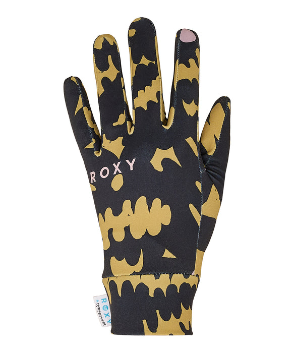 ROXY ウィメンズ HYDROSMART LINER GLOVES スノーグローブ 手袋 タッチパネル対応 【25-26SNOWモデル】 TMG1 / S