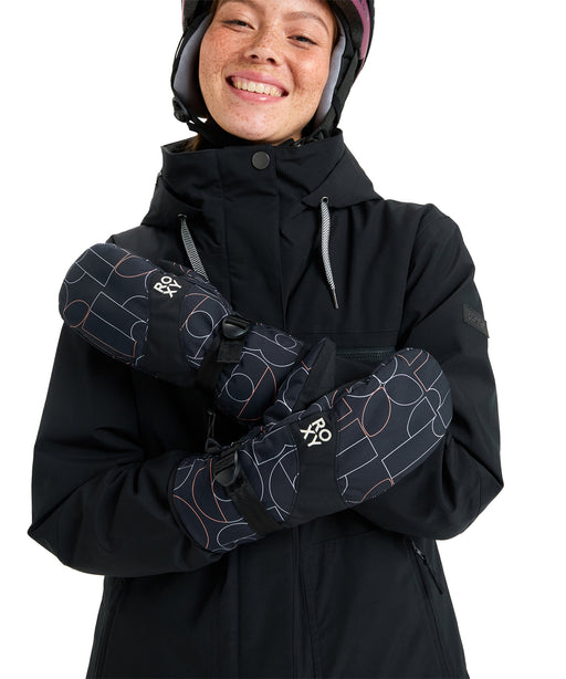 ROXY ウィメンズ ROXY JETTY MITT スノーグローブ 手袋 10000mm撥水・防水 【25-26SNOWモデル】 KVJ3 / S