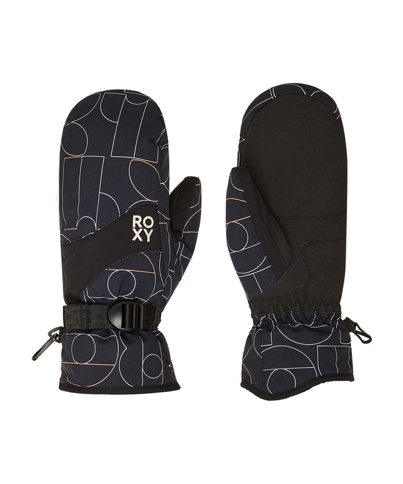 ROXY ウィメンズ ROXY JETTY MITT スノーグローブ 手袋 10000mm撥水・防水 【25-26SNOWモデル】 KVJ3 / S