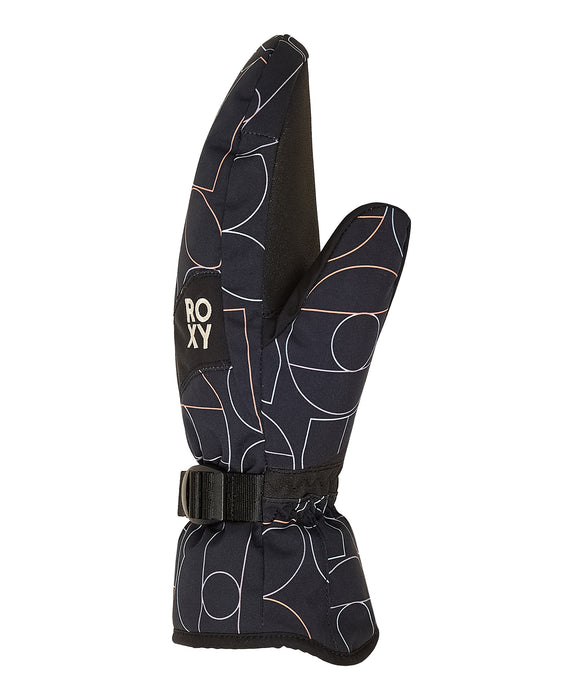 ROXY ウィメンズ ROXY JETTY MITT スノーグローブ 手袋 10000mm撥水・防水 【25-26SNOWモデル】 KVJ3 / S